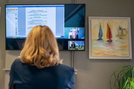 Notaire visioconférence signature à distance